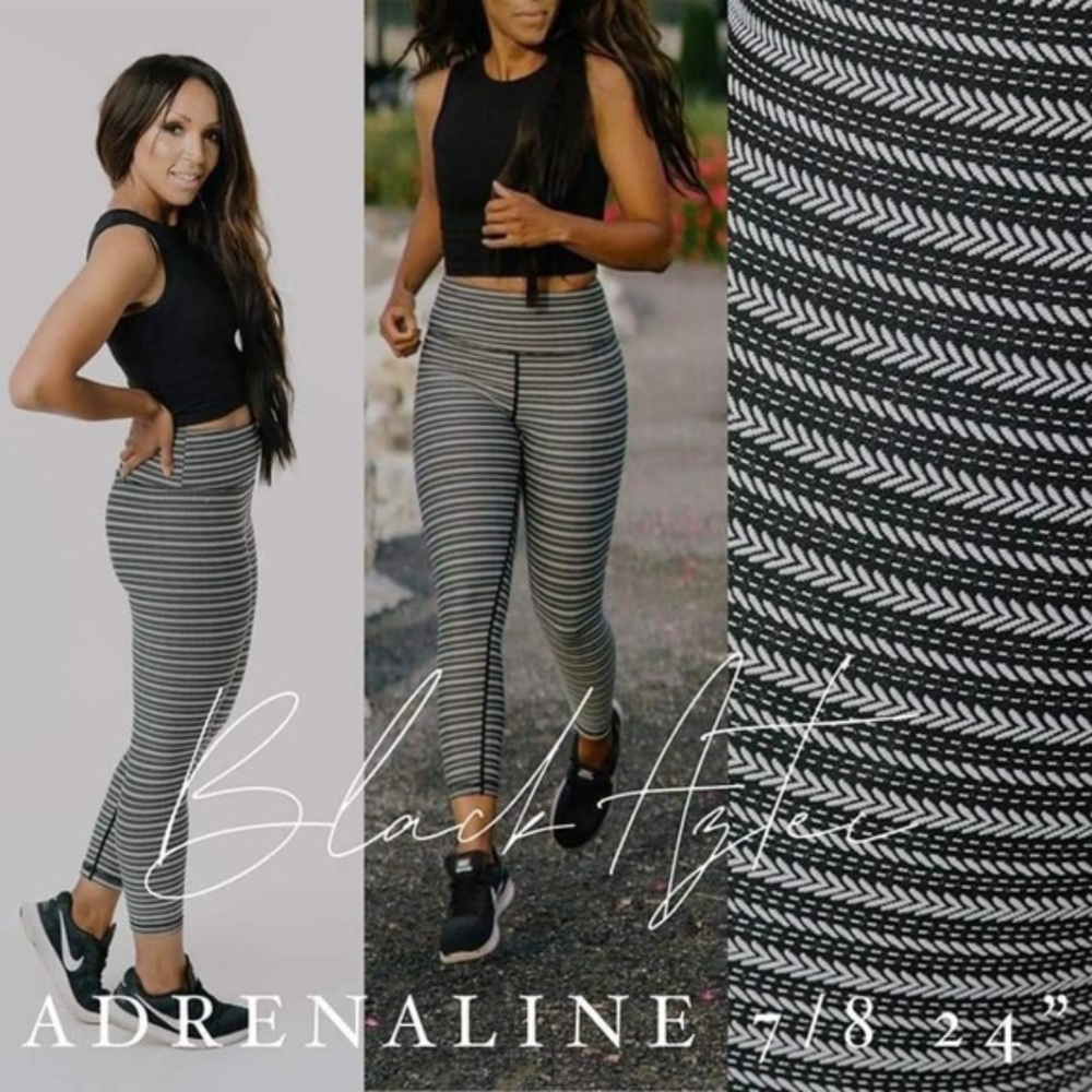 Zyia Black Aztec Adrenaline Leggings